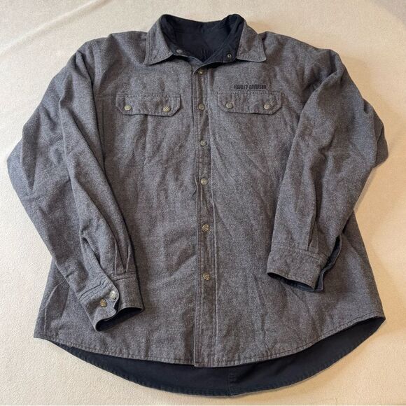 Mens Harley Davidson Reversible L light jacket men’s - Picture 3 of 16